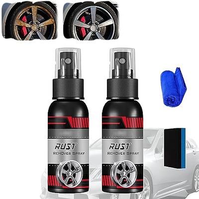 WRSFXV Car Rust Removal Spray, Metal Paint Cleaner Spray Remover Cleaning,  Iron Powder Remover for Car, Rust Remover for Car, Multifunctional Car