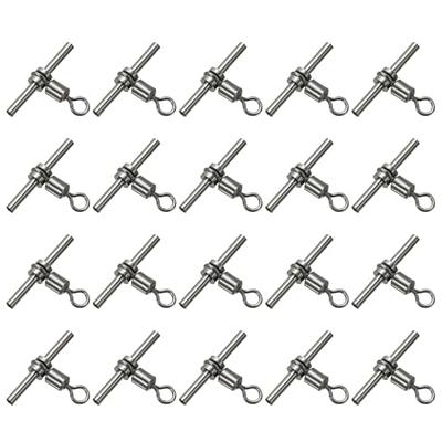 AGOOL 3 Way Swivels Fishing Tackle, 50/100pcs Crossline Barrel Swivel 3 Way  Rigs T-Shape Three Way Swivels Fishing Tackle Connector for Catfish Rig  Surf Fishing Rig - Yahoo Shopping