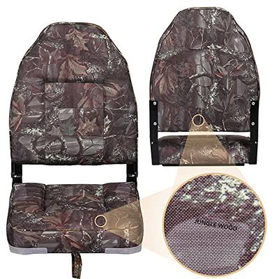 Leader Accessories Elite Low Back Boat Seat, Fold Fishing Boat Seat
