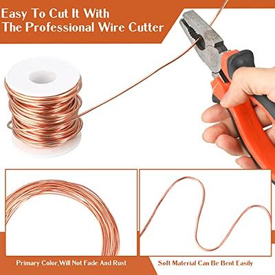 2 Pound Copper Wire Soft Solid Bare Bendable Wire for