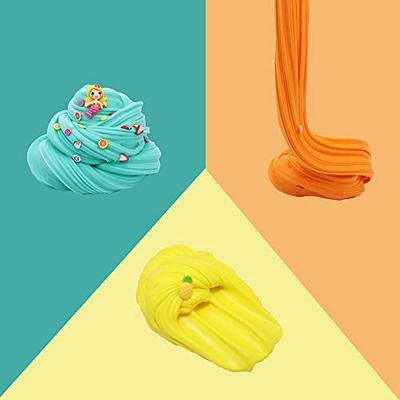  Butter Slime Kit for Girls,Blue Slime for Boys,Super Soft and  Non Sticky Slime,Scented Slime Party Favors(7OZ 200ML) : Toys & Games