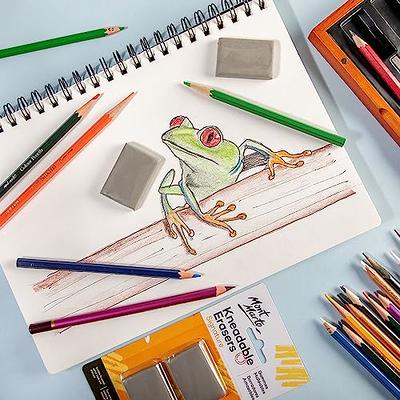 Brusarth 42 Pack Drawing Set Sketching Kit, Pro Art Sketch Supplies with Sketchbook, Include Graphite Pencil, Charcoal Pencil, Sharpener, Eraser Art
