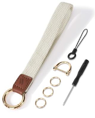  Fishent Braided Wristlet Keychain, Cute Wrist Lanyards