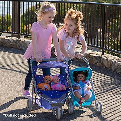 Adora Stylish and Trendy Twin Jogger Baby Doll Stroller with Adjustable Sun  Cover, Doll Accessory Storage, Fits Most Dolls, Plush Toys and Stuffed  Animals up to 16” - Starry Night - Yahoo Shopping