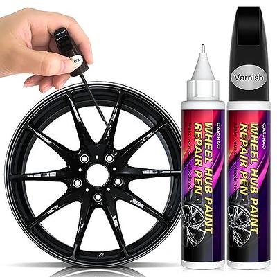  Ouzorp Car Touch Up Paint Black Fill Pen Scratch