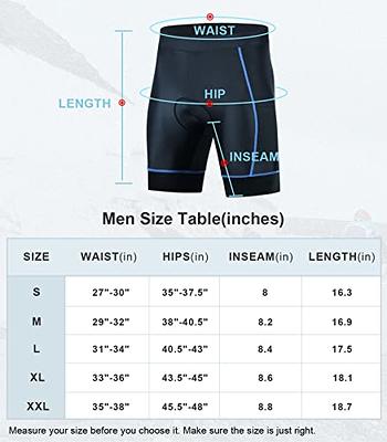 BALEAF Men's 2 Pack 3D Padded Cycling Underwear Bike Shorts with