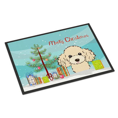 Mascot Hardware Relax Letter Printed Non-Slip Doormats for Indoor and Outdoor, Grey