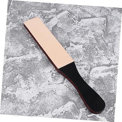 Uonlytech leather tools deburring tool leather tooling straight razor tool  sharpener leather strop razor sharpener sharpening board Swing board  Acrylic whetstone Wooden - Yahoo Shopping