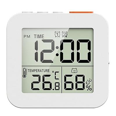 Bathroom/ kitchen clock with timer