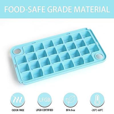 Arrow Small Ice Cube Trays for Freezer, Ice Coffee and Blenders, 3 Pack, 60  Mini Cubes Per Tray, 180 Total, Made in the USA, BPA Free Plastic, Ideal