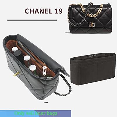 Lckaey Purse Organizer Insert for Chanel 19 Small bag Organizer