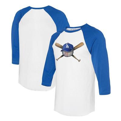 Tiny Turnip Tampa Bay Rays Youth White/Navy Military Star 3/4-Sleeve Raglan  T-Shirt