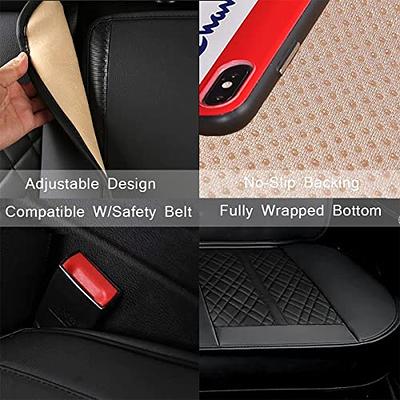 Car Seat Cover Universal Genuine Leather Car Front Seat Rear Seat Luxury  Seat Cover Pad Breathable Seat Pad Cushion Car Accessories Seat Covers for  Car Leather Car Seat Cover Protector Genuine Leather