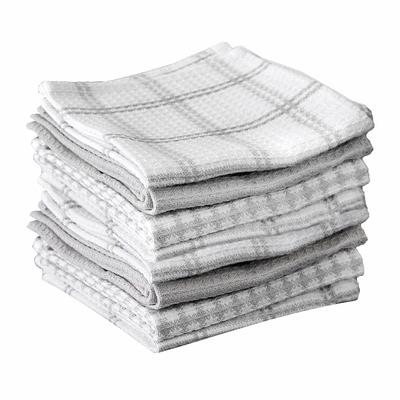 Waffle Weave Cotton Kitchen Towels