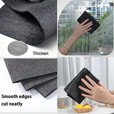 5Pcs Thickened Magic Cleaning Cloth Streak Free Microfiber Cleaning Rag  Reusable