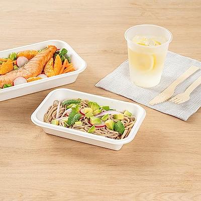 Restaurantware Pulp Safe No PFAS Added 16 Ounce Take Out Containers, 100  Disposable Containers - Lids Sold Separately, Sustainable, White Bagasse  Containers, Microwavable And Freezable, For Take Out - Yahoo Shopping