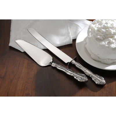 Oneida Michelangelo 2 Piece Cake Set, 18/10 Stainless Steel - Yahoo Shopping