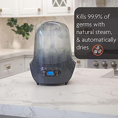 Baby Brezza Automatic Bottle Sanitizer - Kills 99.9% of Germs with Natural  Steam - Sterilizes and Keeps Products Germ-Free for 24 Hours in the Baby  Food Makers & Bottle Warmers department at