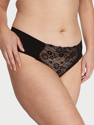 No-Show Lace Cheeky Panty, Black, XL - Women's Panties - Victoria's Secret  - Yahoo Shopping