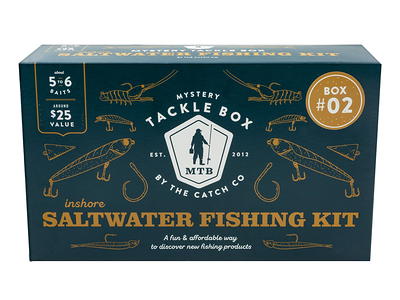 Mystery Tackle Box Fishing Kit Saltwater 