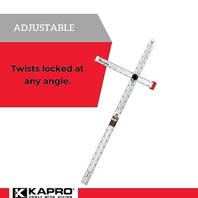 Kapro - 317 Adjustable Drywall T-Square Tool - Aluminum - for Layout and  Marking - Features Sliding Head and Dual Directional Printed Scale - 48 Inch  - Yahoo Shopping