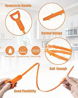 Drain Hair Clog Remover, Sink Snake, Drain Cleaner Sticks, Snake Drain To  Drain Hair Clog, Drain Hair Remover Tool For Sewer, Toilet, Kitchen Sink