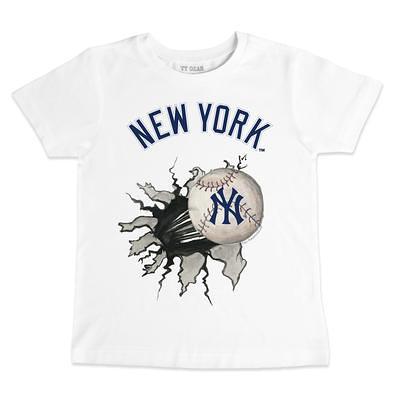 New York Yankees Lucky Charm Tee Shirt 2T / White