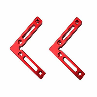 NorBeng Aluminum Alloy 90 Degree Positioning Squares Right Angle Clamps  Corner Clamp Carpenter Tool for Woodworking Picture Frame Box Cabinets  Drawers