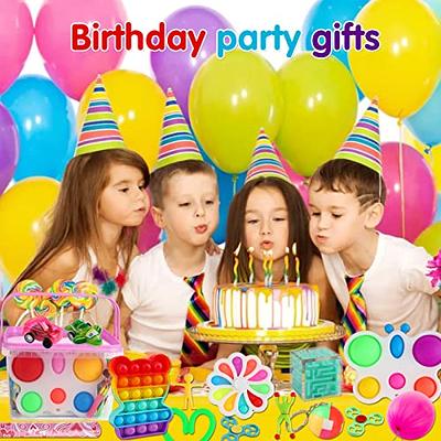 100 pcs Fidget Toys Pack, Party Favors For Kids 8-12 Mini Autism Sensory  Toy Goodie