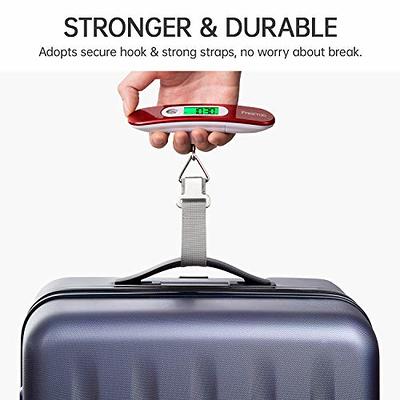 Etekcity Luggage Scale, Travel Essentials, Digital Weight Scales for Travel  Accessories, Portable Handheld Scale with Temperature Sensor, 110 Pounds