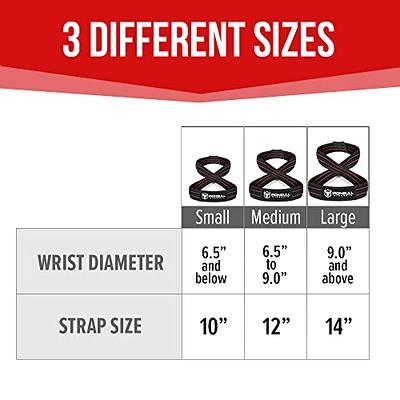  Figure 8 Lifting Straps For Deadlift, Powerlifting, Strongman,  & Cross Training Strong Weightlifting Wrist Straps For Men, Women(Black,  Small) : Sports & Outdoors