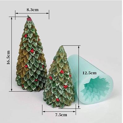 Christmas Tree Cake Pan 3D Silicone Christmas Baking Molds for Holiday  Parties