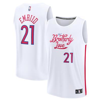 Youth Fanatics Branded Joel Embiid Royal Philadelphia 76ers Fast Break  Replica Player Jersey - Icon Edition