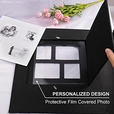 Vienrose Photo Album 4x6 600 Pockets Large Photo Book PU Leather Cover for  Wedding Album Baby Graduation