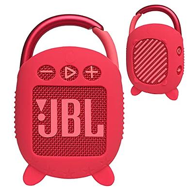 JBL Clip 4 Portable Bluetooth Wireless Speaker Bundle with divvi!  Protective Hardshell Case - Black