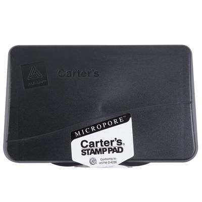 Avery Carters Micropore Stamp Pad 2 34 x 4 14 Black - Office Depot