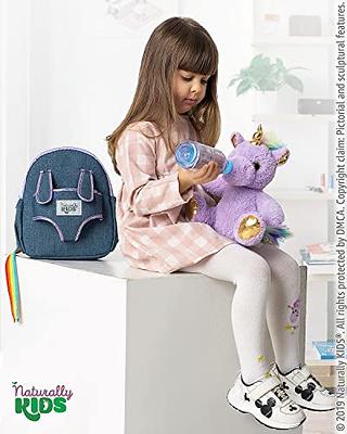 Naturally KIDS Unicorn Backpack for Girls 4-6
