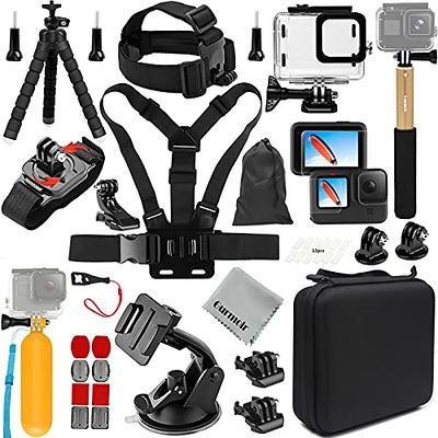 Accessories Kit for GoPro Hero 11/10/9 Housing+Carrying+Sleeve Case+Screen  Film