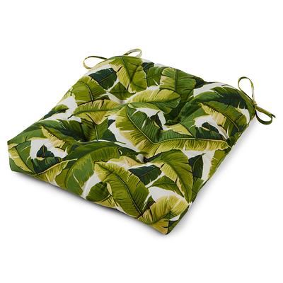 ARTPLAN Outdoor Cushion Thick Deep Seat Pillow Back For Wicker Chair, 24 in.  x 24 in. x 6 in., Square, Floral in Green - Yahoo Shopping