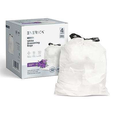 simplehuman 13 Gal. Extra Strong Tall Kitchen Drawstring Trash Bags, 50%  Post-Consumer Recycled Content (100-Count), White - Yahoo Shopping