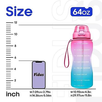 Fidus 32oz Leakproof Tritran BPA Free Water Bottle with