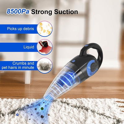 Handheld Vacuum Cleaner Cordless,8500pa Hand Vacuum Cordless