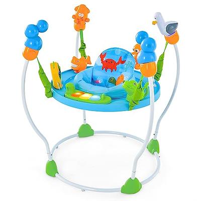 BABY JOY Ocean Discovery Baby Jumpers and Bouncers, Infant Activity Center  with Music Lights Sounds, 360° Rotating Seat and 5 Adjustable Heights, Developmental  Toys for 6-12 Months (Blue) - Yahoo Shopping