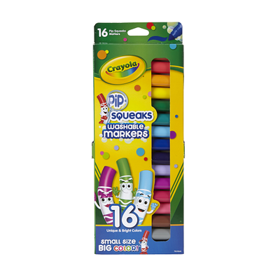 Crayola Silly Scents Slim Scented Washable Markers Broad Point Assorted  Colors Pack Of 10 Markers - Office Depot