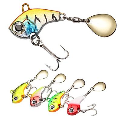 Pelican Mate Fishing Lures Tail Spinners Metal Shad Lure Blade