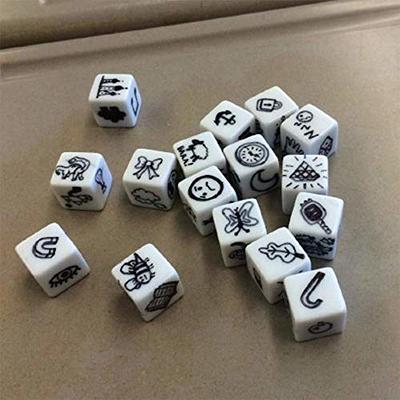 Dice (6-sided, 16mm), Blanks