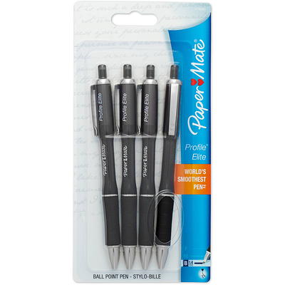 Paper Mate InkJoy 100 RT Retractable Ballpoint Pen, 1.0mm, Blue Ink, 12pc 