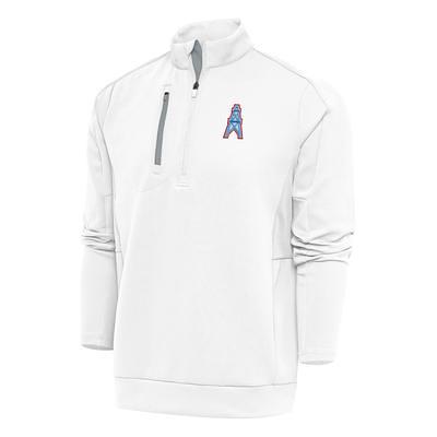 Men's Antigua White Cleveland Browns Team Logo Throwback Generation Quarter-Zip  Pullover Top - Yahoo Shopping