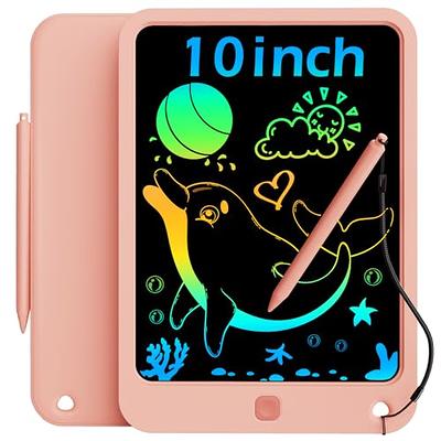 LCD Writing Tablet Kids Drawing Pad Doodle Board 12 Colorful Toddler  Scribbler Board Erasable Light Drawing Board Educational and Learning Toys  Gifts