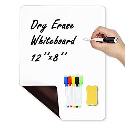 Dry Erase Magnetic sheet - Notebook design. 11x17 inches.